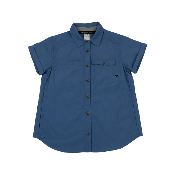 Womens Switchback Shirt: Made From Recycled Coffee Grounds